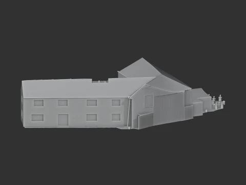Alton Castle 3D Model