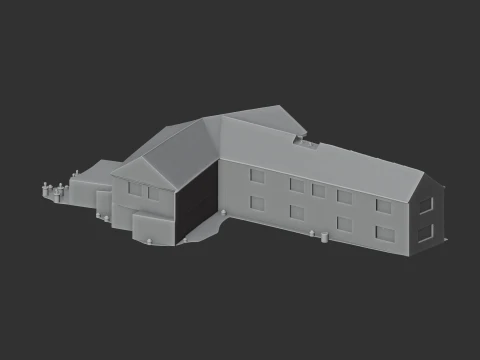 Alton Castle 3D Model