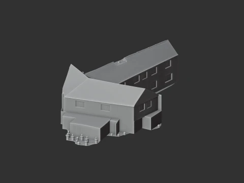 Alton Castle 3D Model