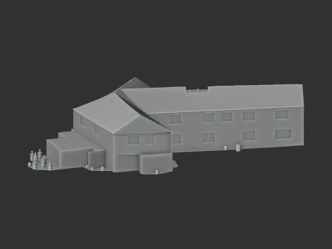 Alton Castle 3D Model