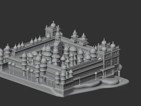 Amba Vilas Palace 3D Model