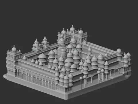 Amba Vilas Palace 3D Model