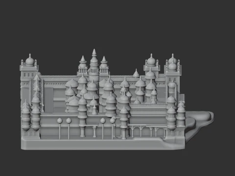 Amba Vilas Palace 3D Model