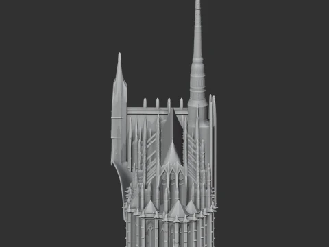 Amiens Cathedral 3D Model