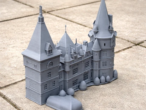 Andrssy Castle 3D Model