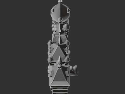 Andrssy Castle 3D Model