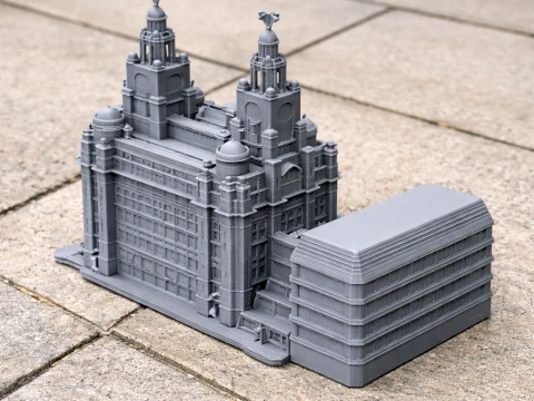 Architecture of Liverpool 3D Model