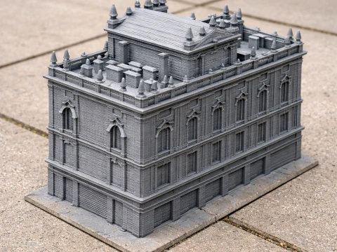 Archbishops Palace Prague 3D Model