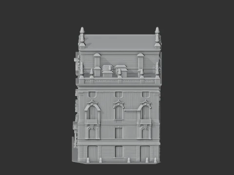 Archbishops Palace Prague 3D Model