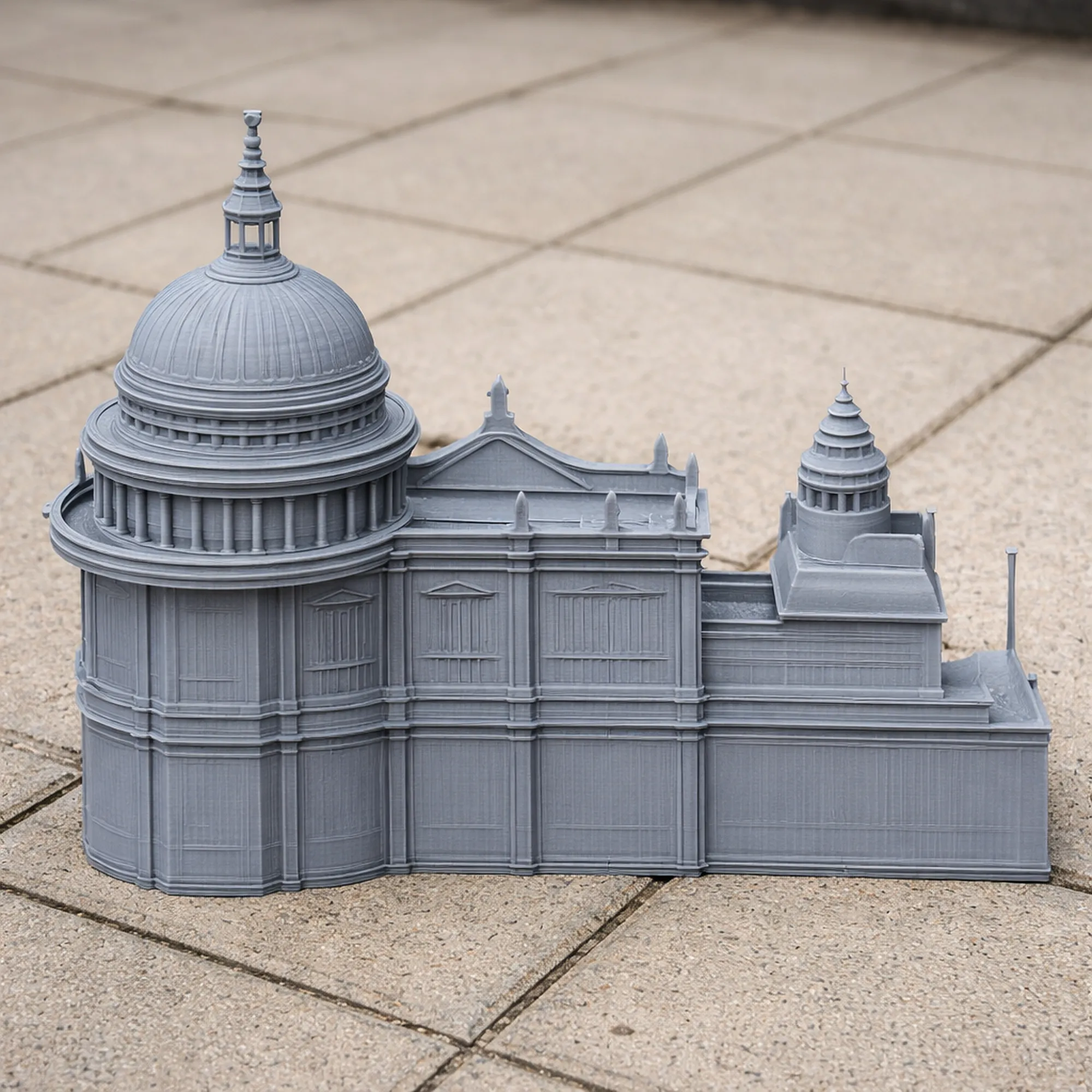 Architecture of England 3D Model .c4d .max .obj .3ds .fbx .stl .blend