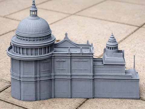Architecture de l'Angleterre Modèle 3D