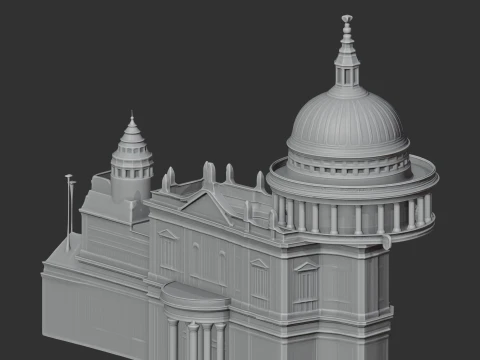 Architecture of England 3D Model