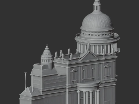 Architecture of England 3D Model