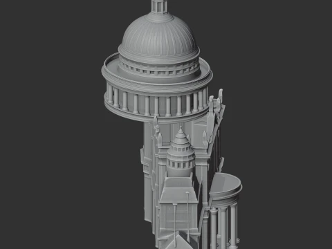 Architecture of England 3D Model