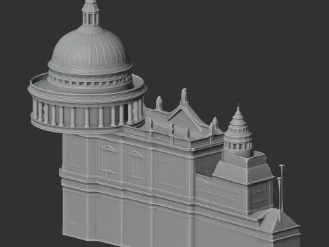 Architecture of England 3D Model
