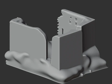 Arnside Tower 3D Model