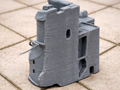 Ashby de la Zouch Castle 3D Model