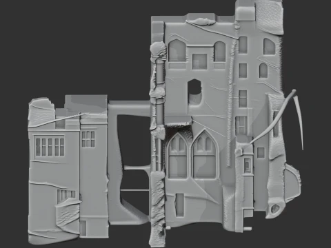Ashby de la Zouch Castle 3D Model