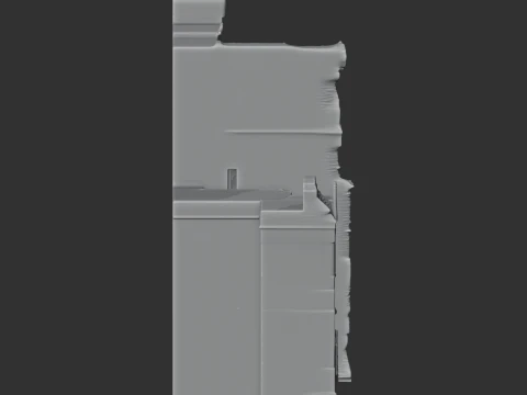 Ashby de la Zouch Castle 3D Model