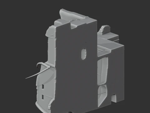 Ashby de la Zouch Castle 3D Model