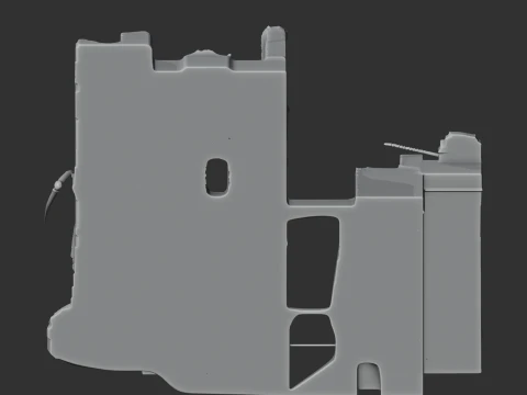 Ashby de la Zouch Castle 3D Model
