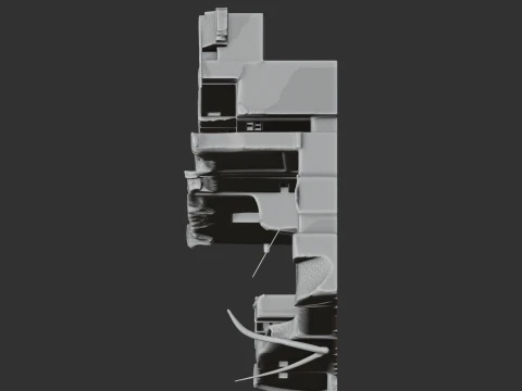 Ashby de la Zouch Castle 3D Model