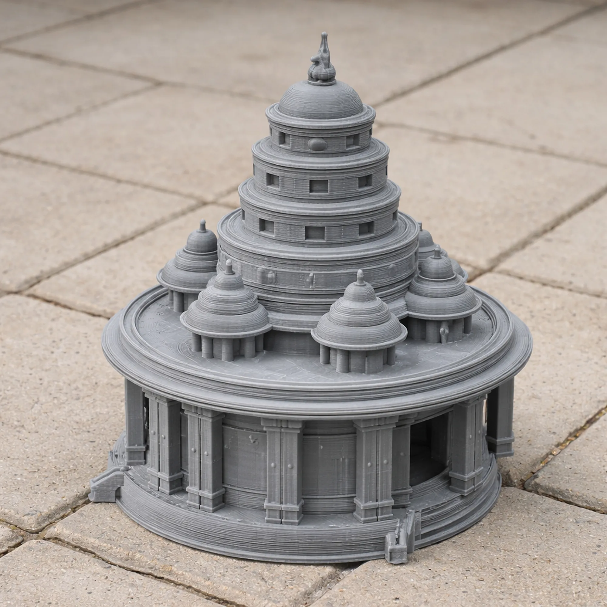 Asramam 3D Model .c4d .max .obj .3ds .fbx .stl .blend 