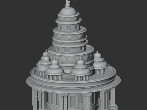Asramam 3D Model