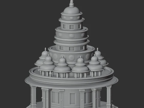 Asramam 3D Model