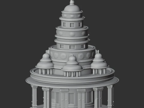 Asramam 3D Model