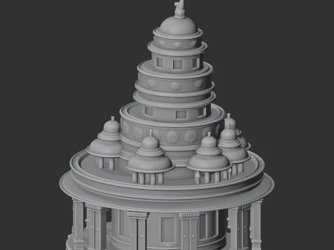 Asramam 3D Model