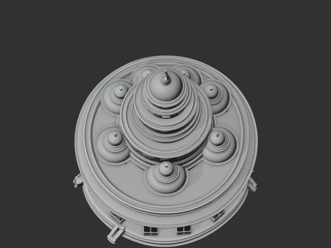 Asramam 3D Model