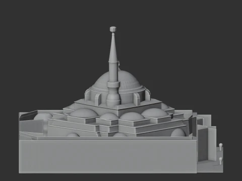 Atik Pasha Palace 3D Model
