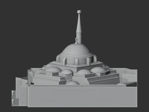 Atik Pasha Palace 3D Model