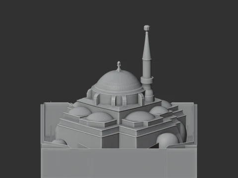 Atik Pasha Palace 3D Model