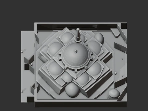 Atik Pasha Palace 3D Model