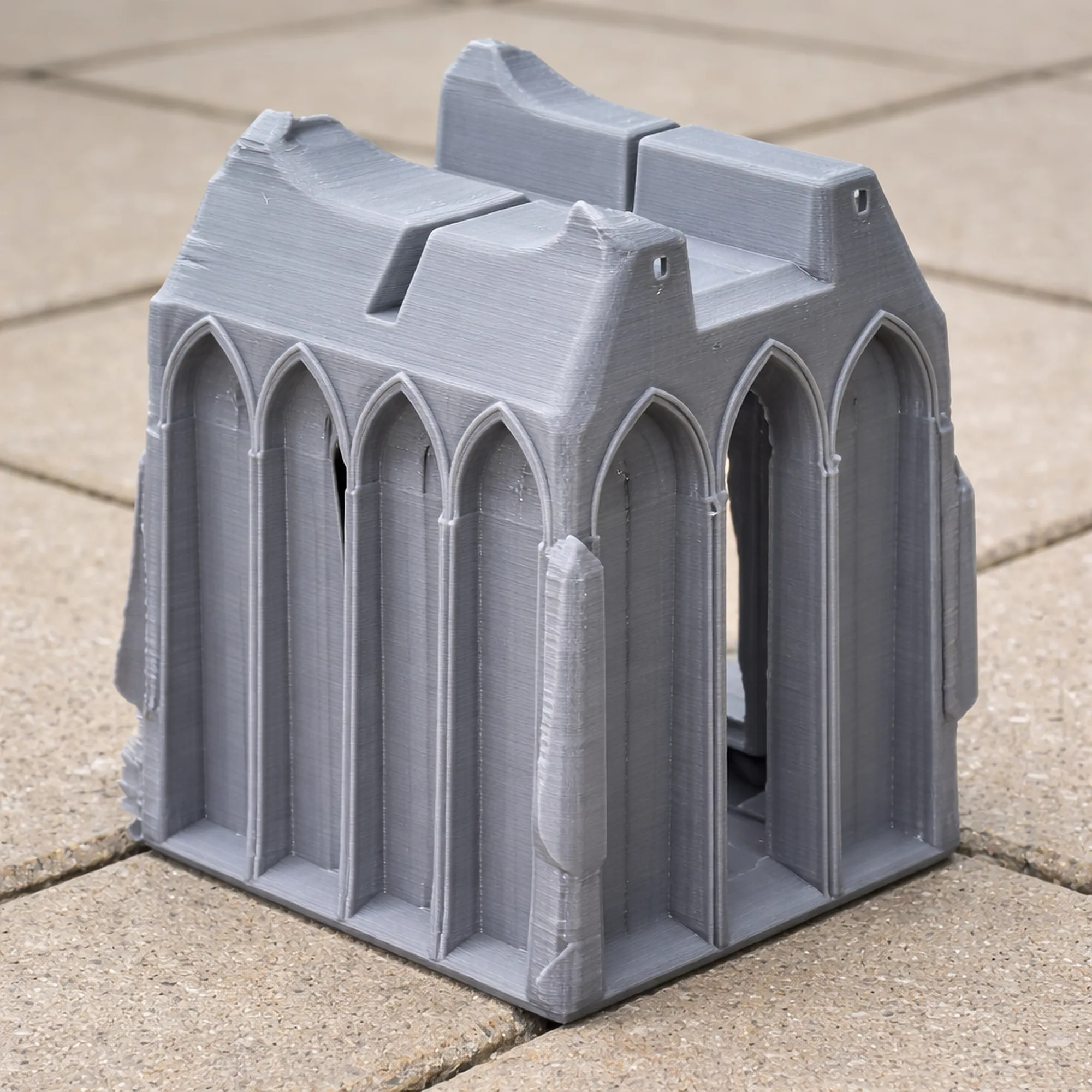 Audley Castle 3D Model .c4d .max .obj .3ds .fbx .stl .blend 