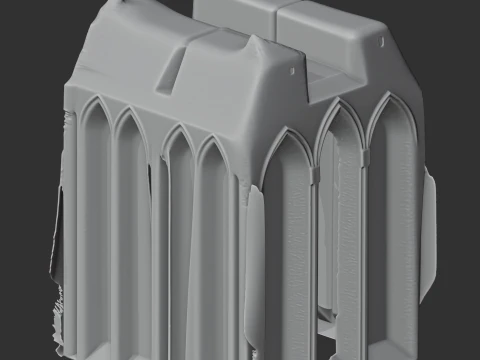 Audley Castle 3D Model