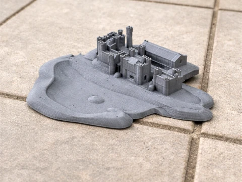 Augill Castle 3D Model
