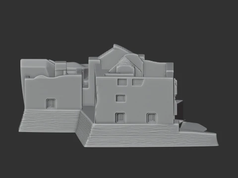 Barden Tower 3D Model