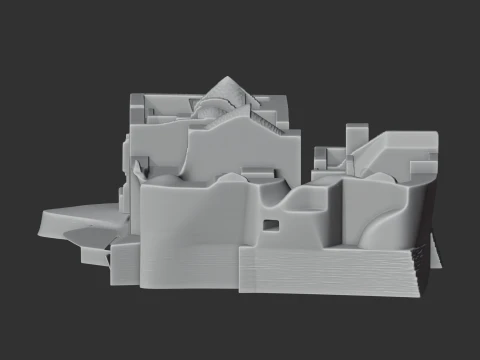 Barden Tower 3D Model