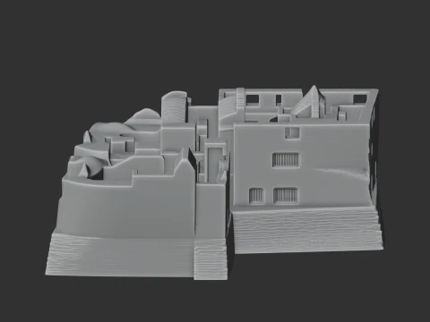 Barden Tower 3D Model