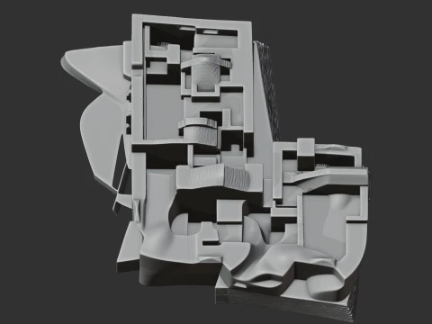 Barden Tower 3D Model