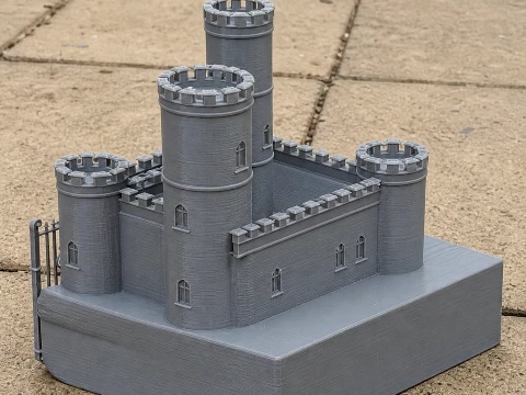 Barnstaple Castle 3D Model