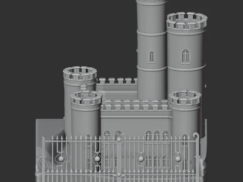 Barnstaple Castle 3D Model