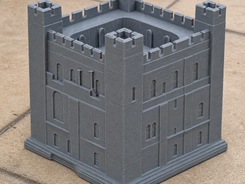 Bamburgh Castle Modelo 3D