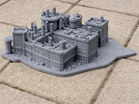 Belvoir Castle 3D Model