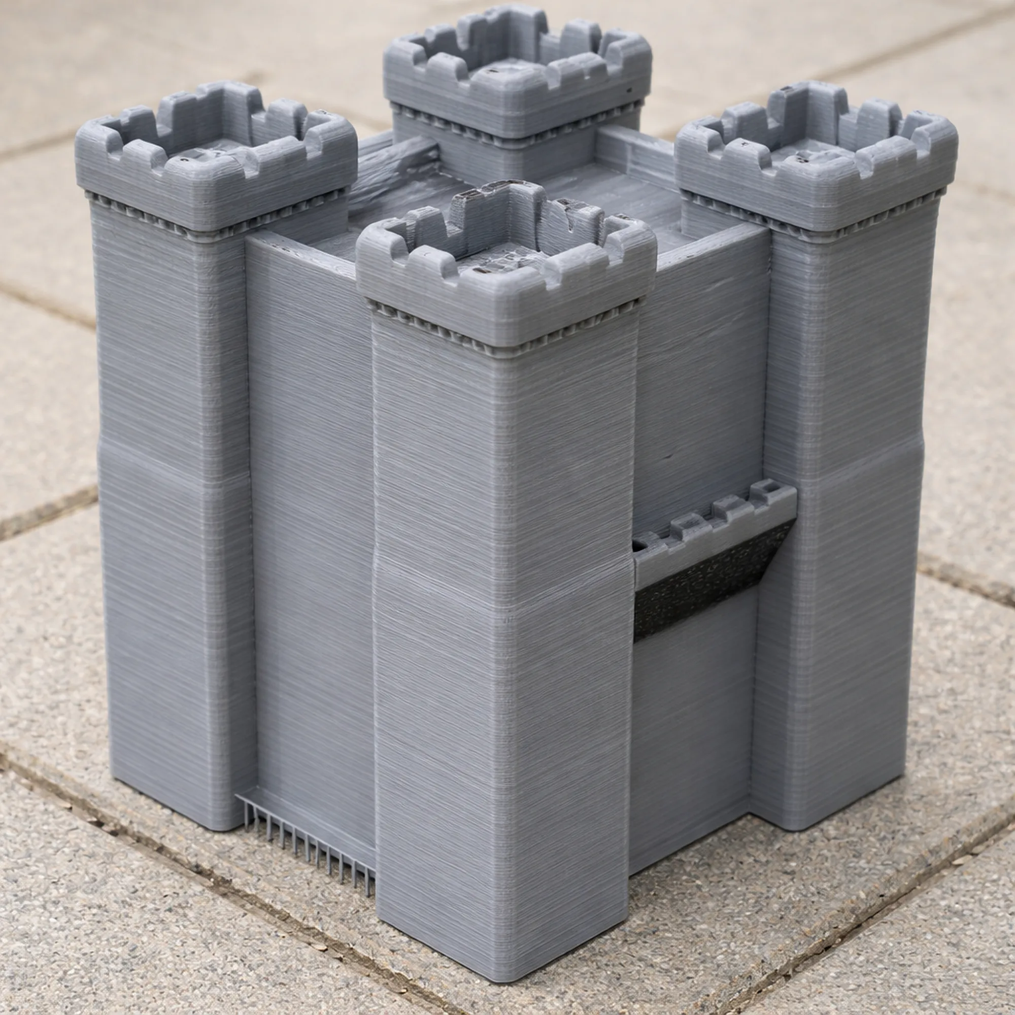 Bewcastle Castle 3D Modell .c4d .max .obj .3ds .fbx .stl .blend
