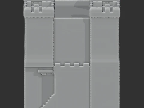 Bewcastle Castle 3D Modell