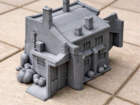 Bickleigh Castle Modello 3D
